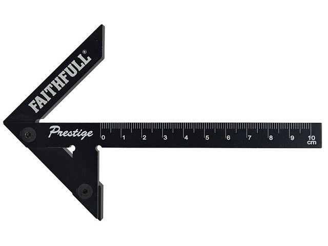 Prestige Centre Finder Gauge - Black Aluminium 100 mm