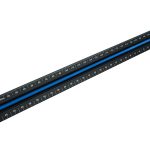 Tri Scale Architect Rule Prestige Black Aluminium 300mm
