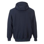 FR81 - FR Zip Front Hooded Sweatshirt Navy - Image 2