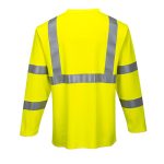 FR96 - FR Hi-Vis Long Sleeve T-Shirt - Image 2