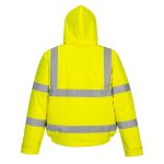 Hi-Vis Bomber Jacket Yellow - Image 2