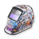 Weldline Auto Darkening Welding Helmet - Chameleon 3V0 StreetART