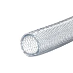 ARGON HOSE CLEAR BRAIDED 6MM