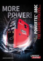 Lincoln Powertec i380C Advanced MIG/MAG Welder Power Source - 400v, 3ph - Image 3