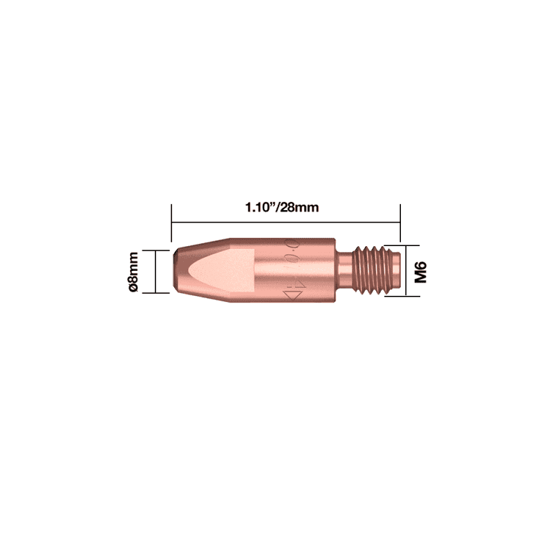 M6 MIG CONTACT TIP 1.2MM (Single)