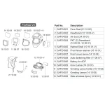 Tecmen V3 Air Fed Helmet Spares