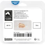 5 GOUGING TIPS 70A - TORCH PLASMA MT-70 - Image 2