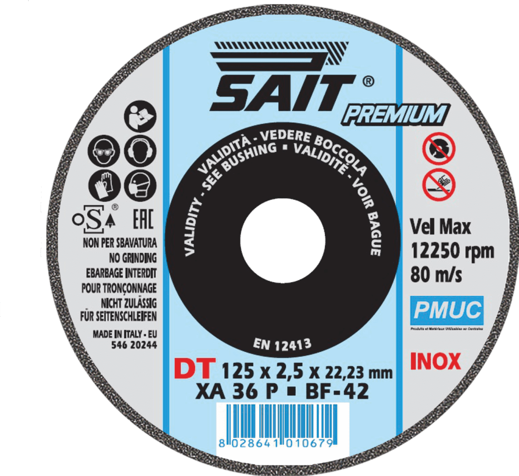 sait pmuc cutting disc
