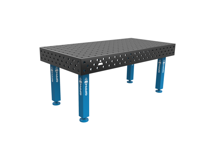 2000x1000_3nd Traditional Welding Table PRO - 2M x 1M - Image 1