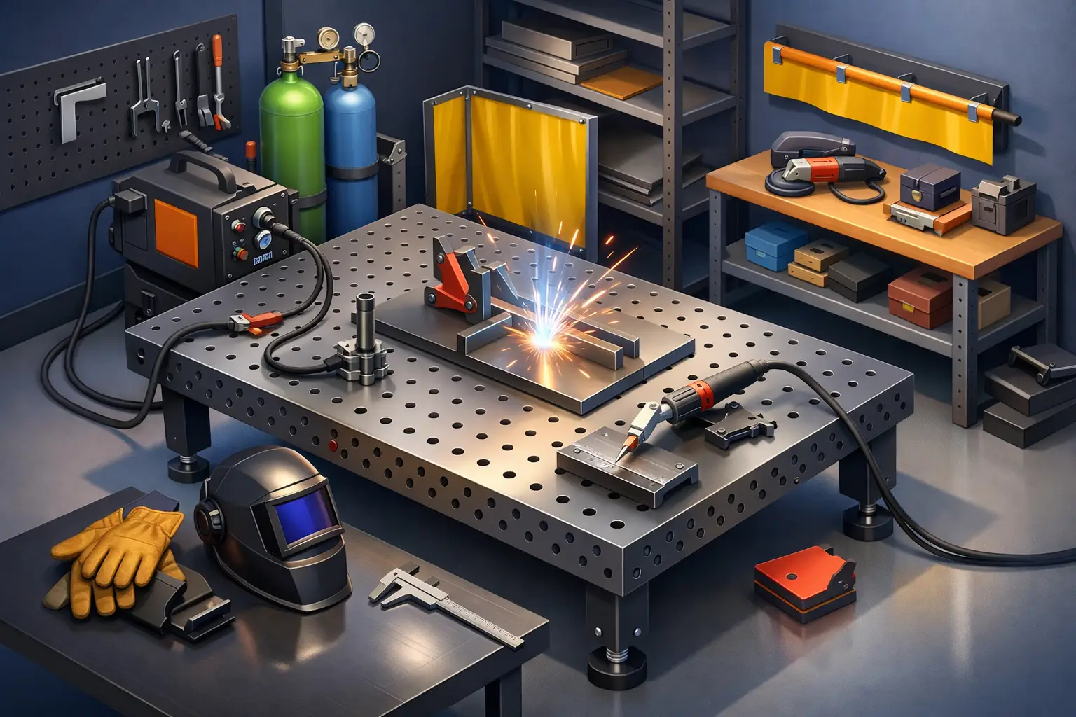 Best Welding Table for Fabrication Shop Work